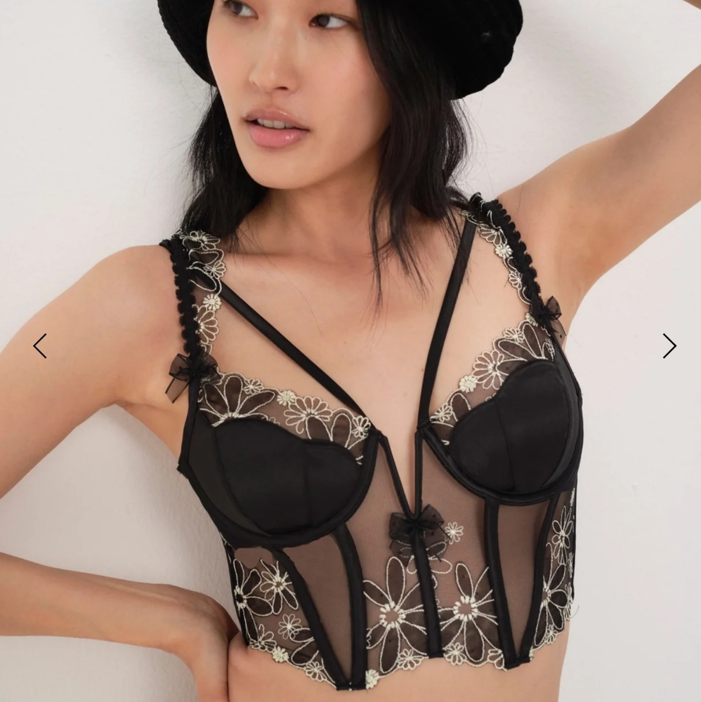 For love and lemons daizy lashes bustier
